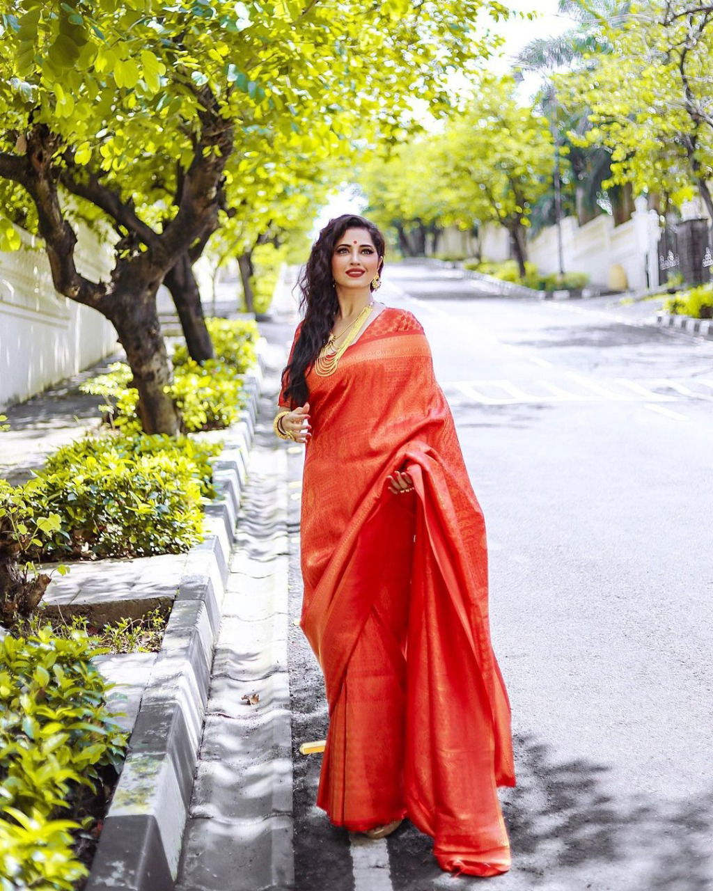 Ynf Nayani B Latest Fancy Exclusive Party Wear Silk Saree Collection